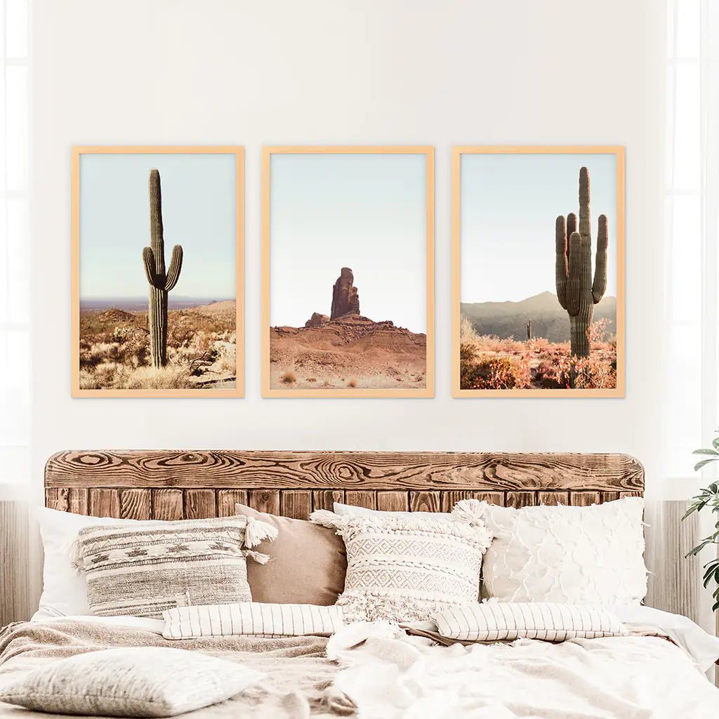 Lake Tahoe Wall Art, Sierra Nevada 3 Piece Set