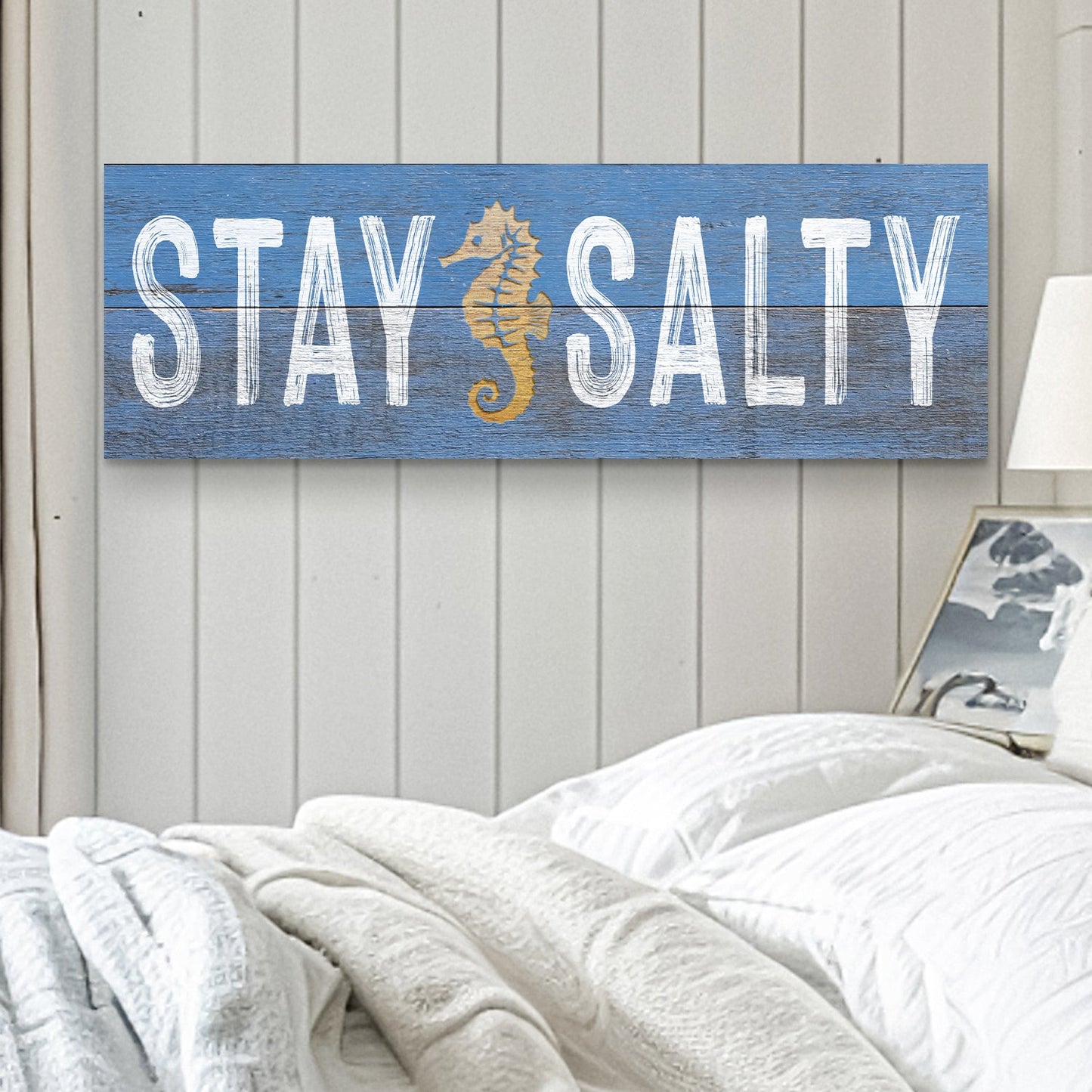 Stay Salty Coastal Breeze Canvas Wall Art