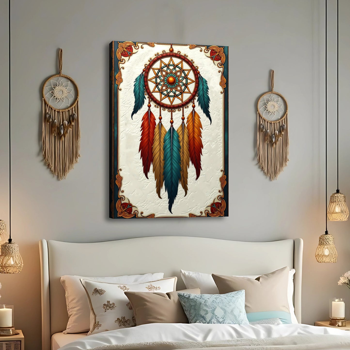 Whispering Feathers Canvas Print