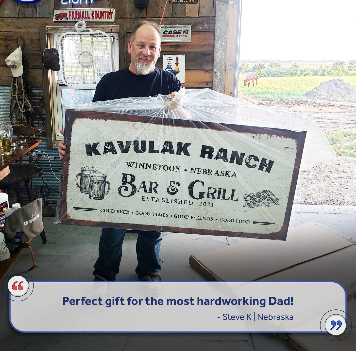Vintage Bar and Grill Canvas Wall Art