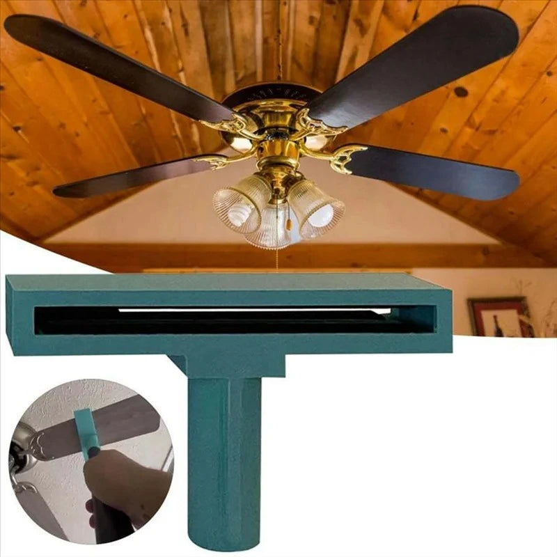 Blue Ceiling Fan Brush Vacuum 