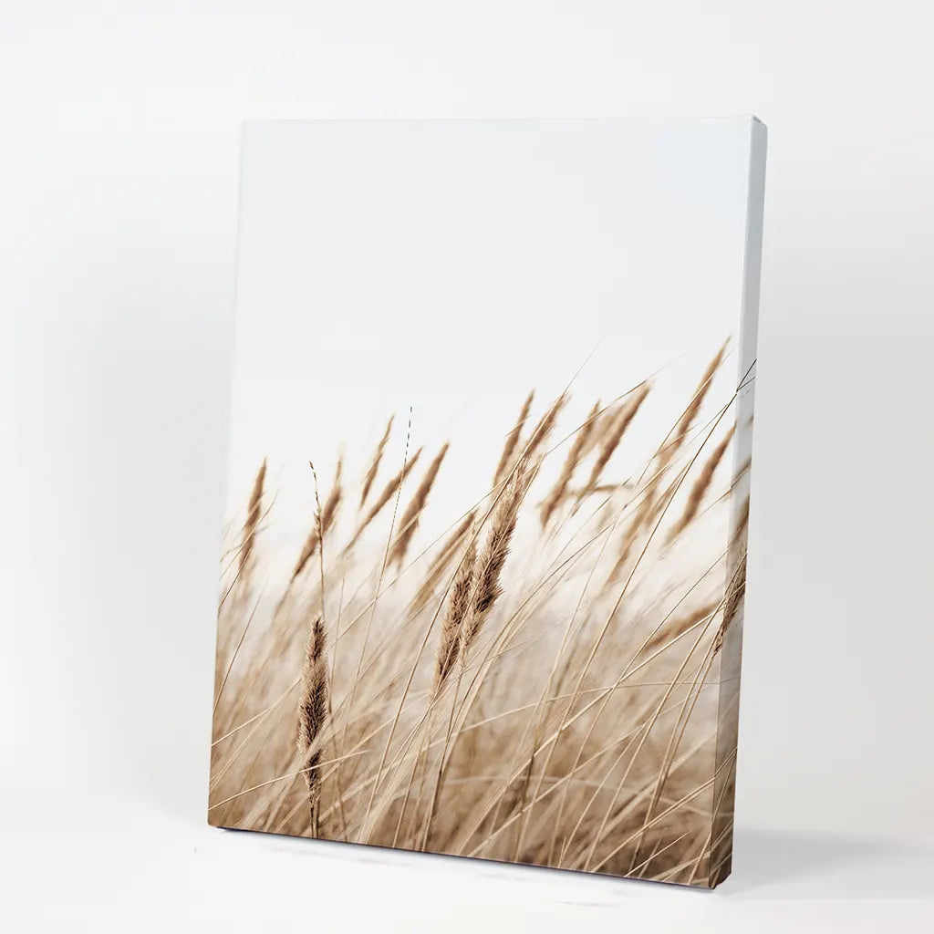 Bohemian Pampas Grass Print - Nature Wall Art