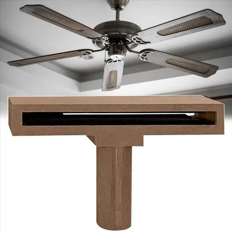 Brown Ceiling Fan Brush Vacuum 