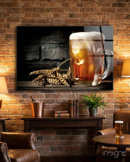Beer glass wall art still life photo