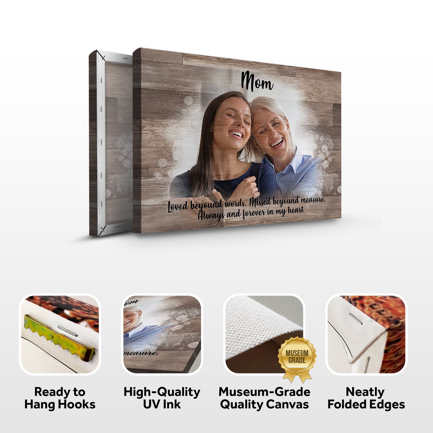 A Mother's Memory Canvas Sign