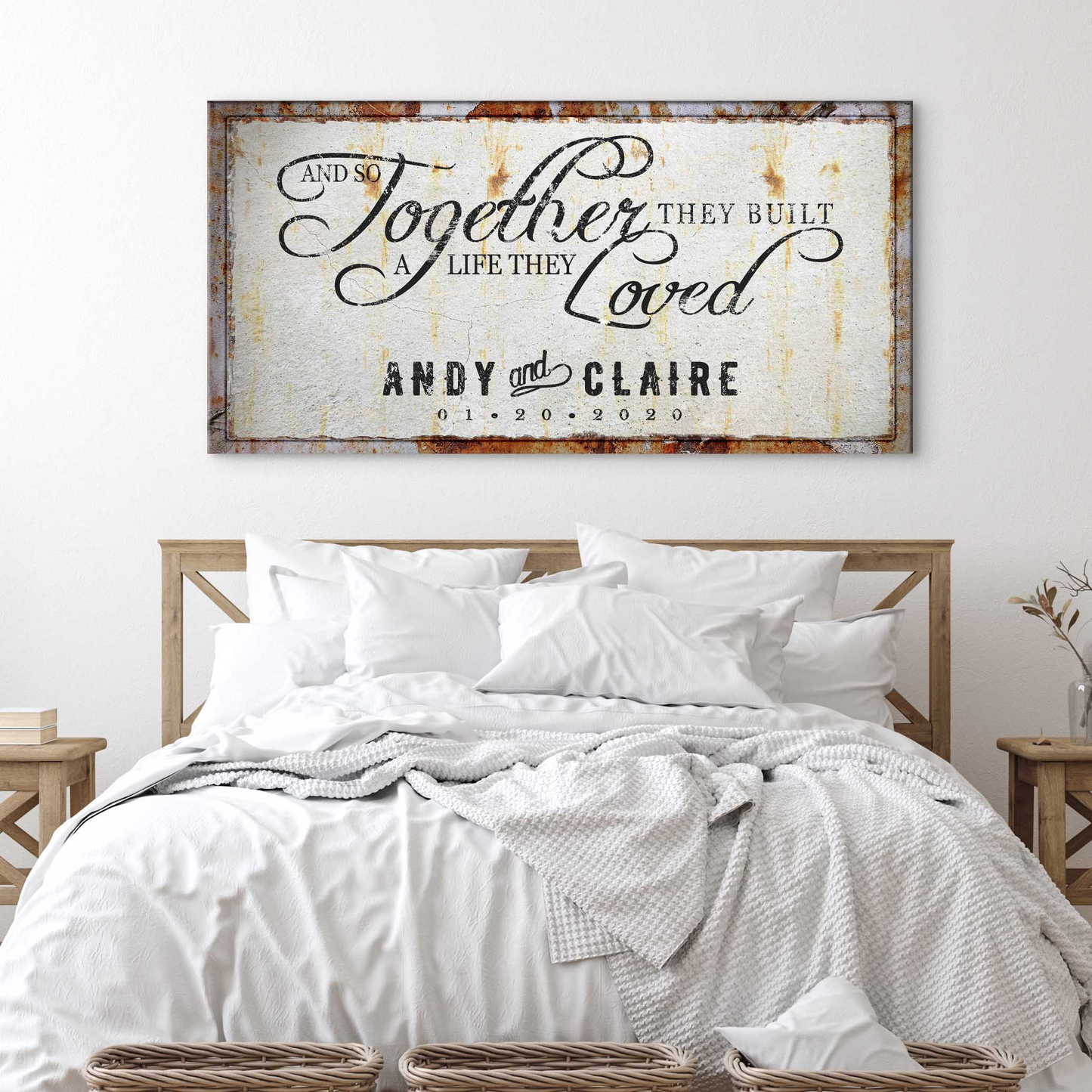 Together Canvas Wall Art Sign