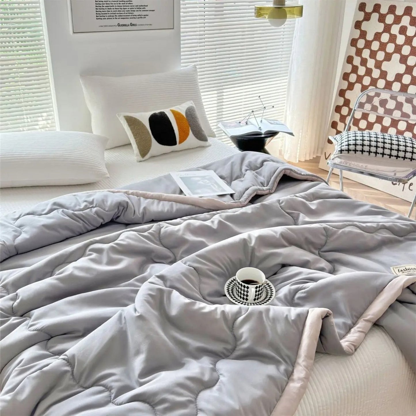 ChillBliss Cooling Comforter - Hot Sleepers Solution