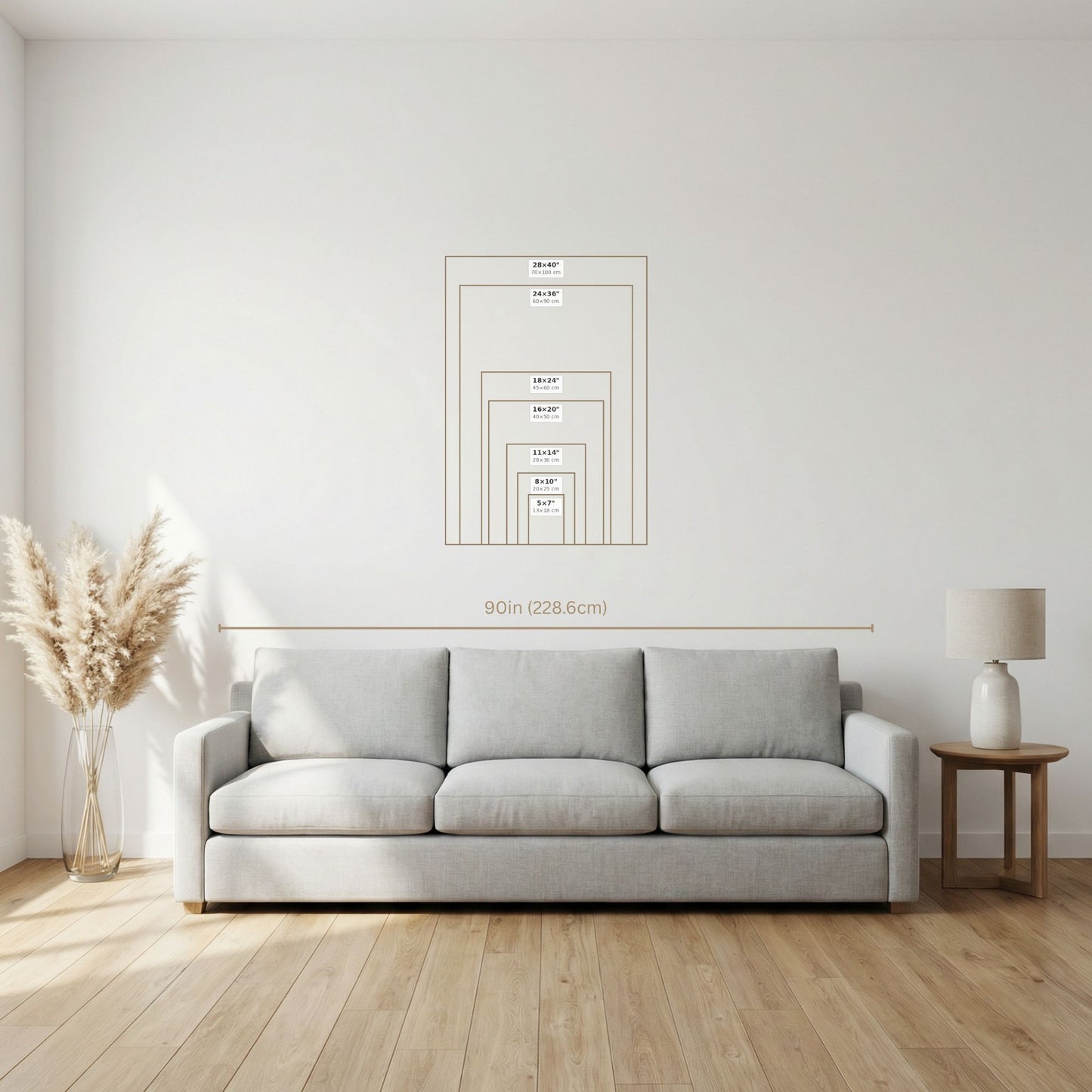 Swim Bike Run Poster: Minimalist Triathlon Icons Wall Art