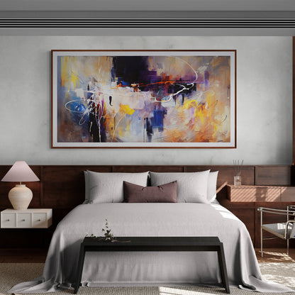 Colorplay Symphony Abstract Canvas Wall Art Vibrant