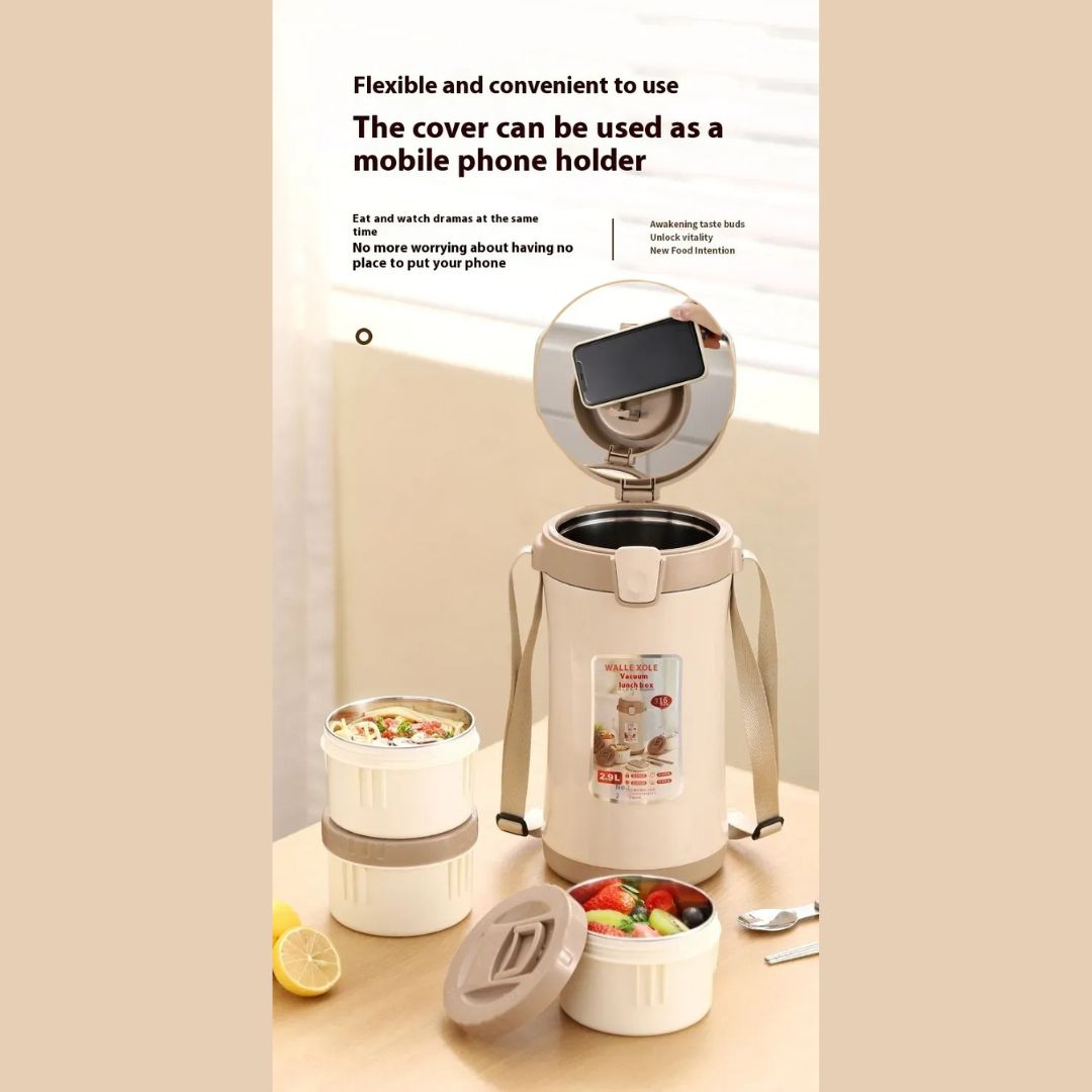 ThermoTote - The Lunch Box That Keeps Your Food Fresh for Hours!