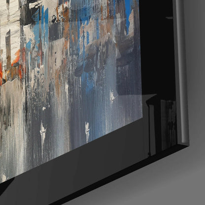 New York Skyline Glass Wall Art