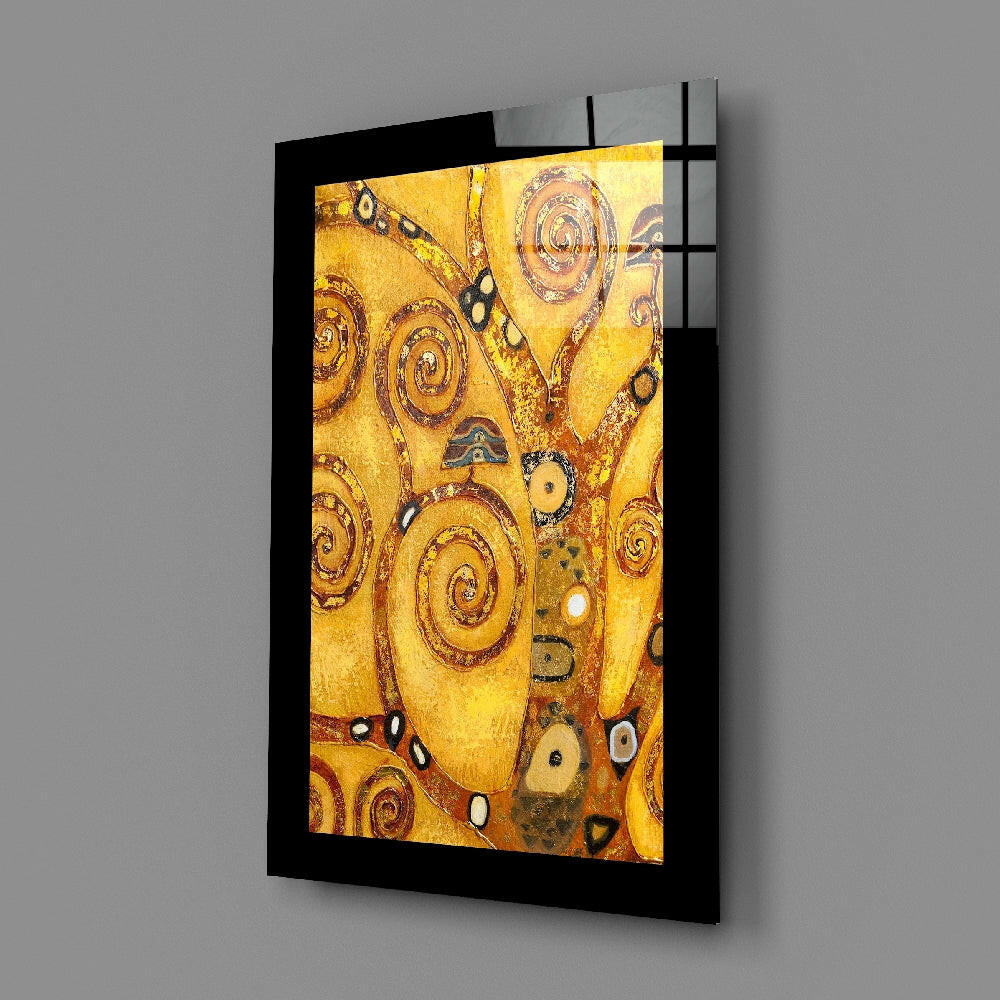 Klimt Tree of Life Glass Wall Art
