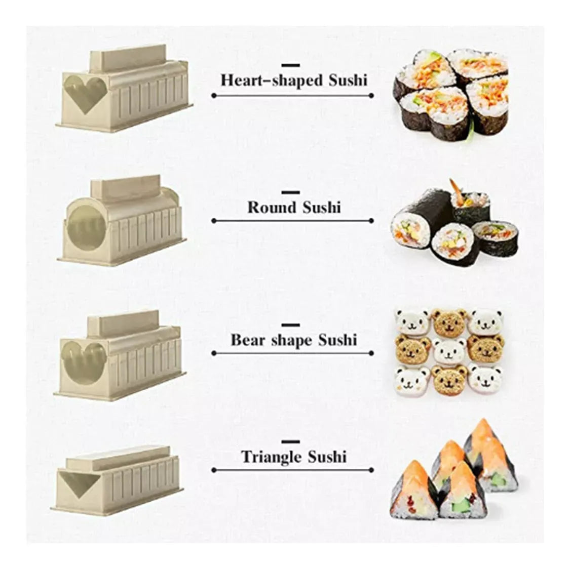 Super Sushi Maker – Make Adorable Sushi Shapes at Home
