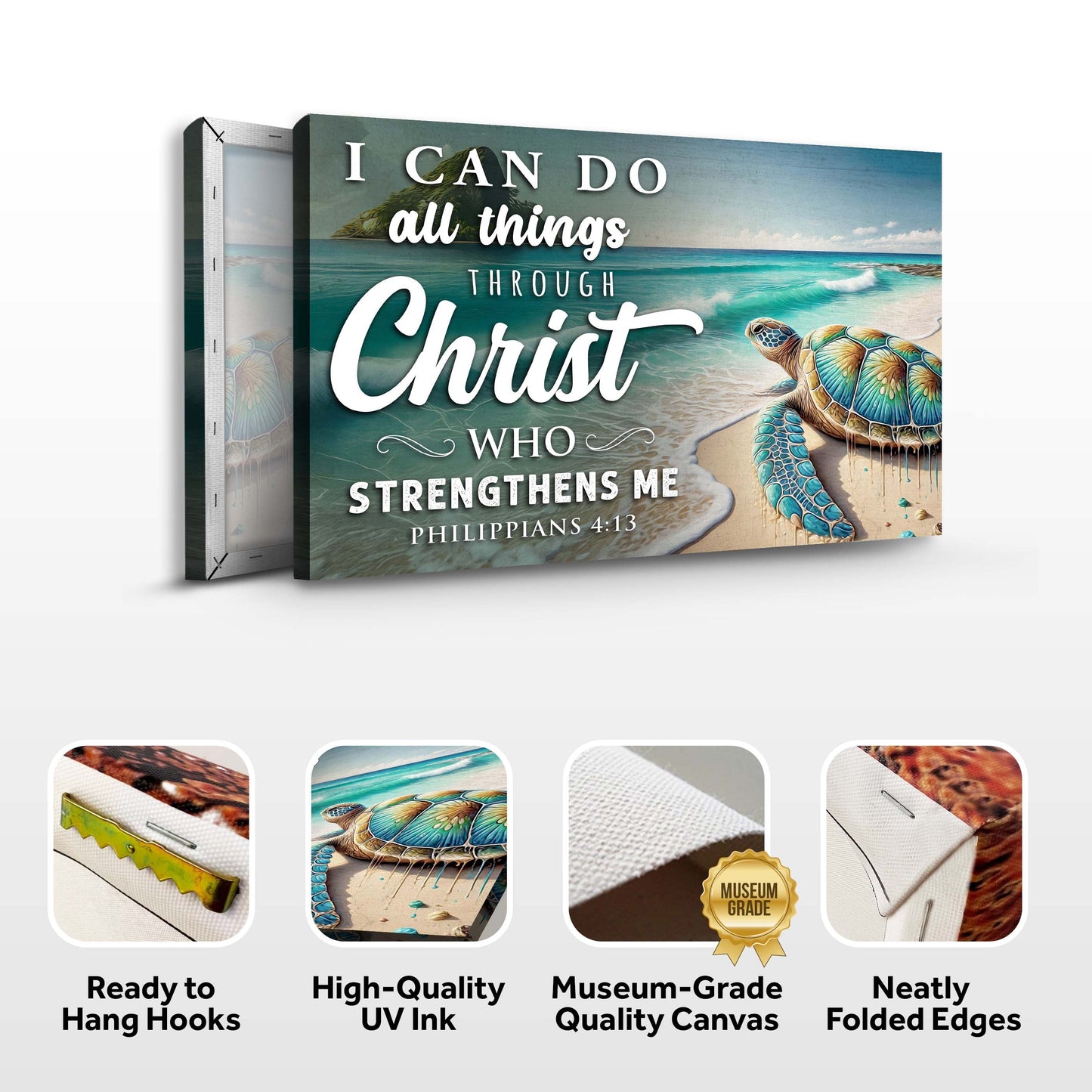 I Can Do All Things Faith Canvas Wall Art