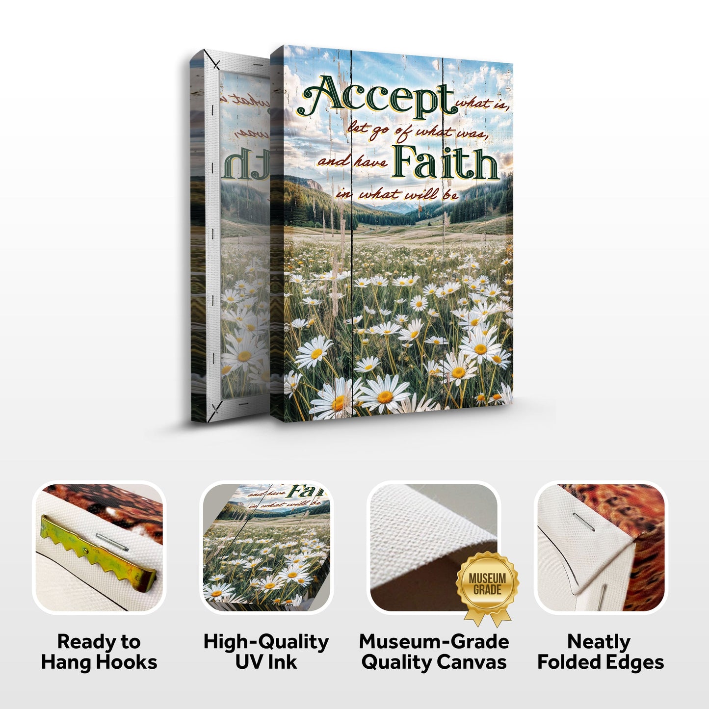 Accept Let Go And Have Faith Sign