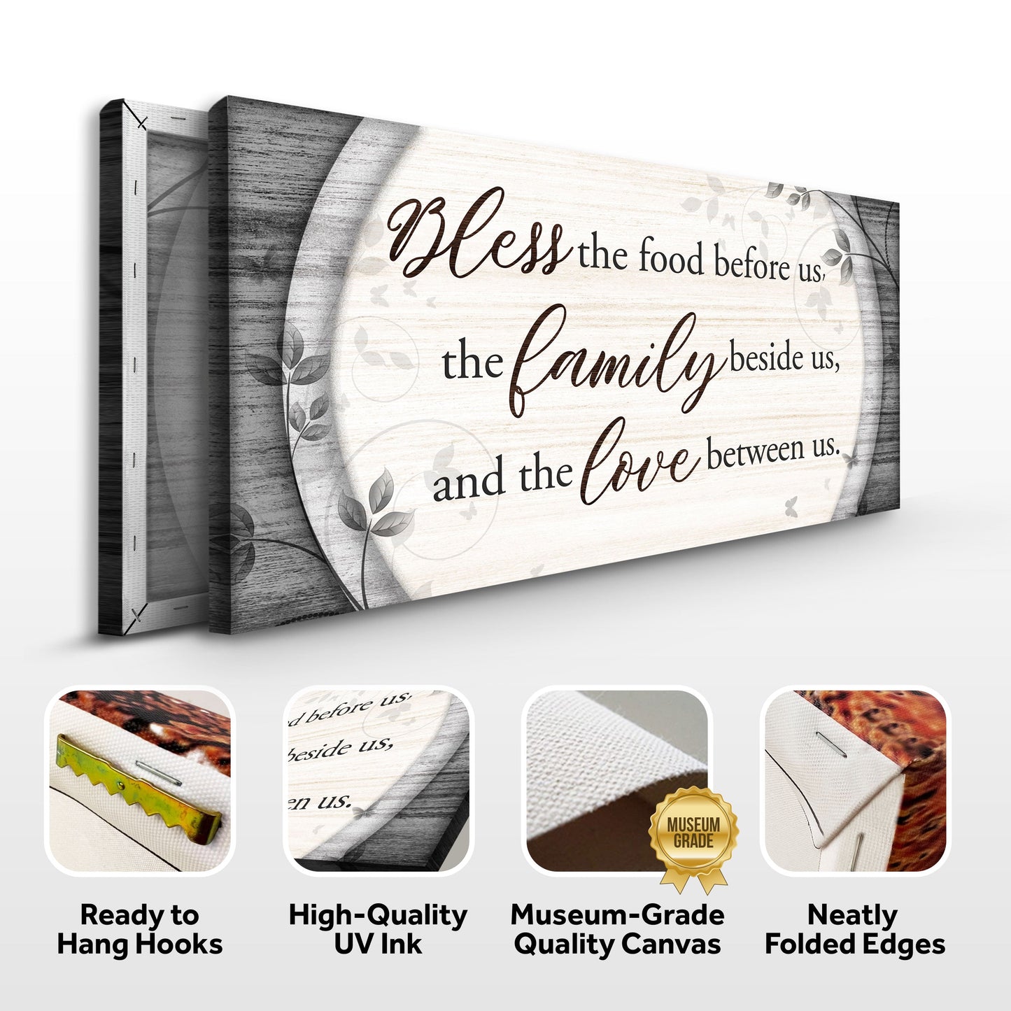 The Best Things in Life Canvas Wall Art Sign