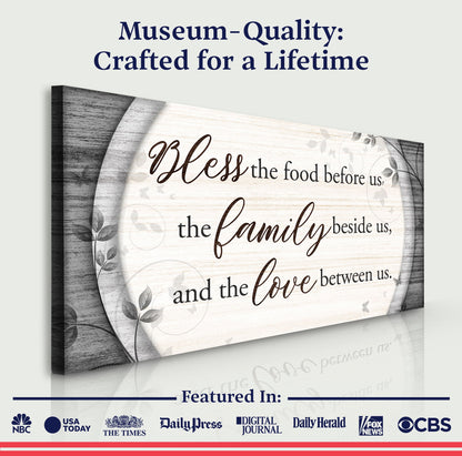 The Best Things in Life Canvas Wall Art Sign