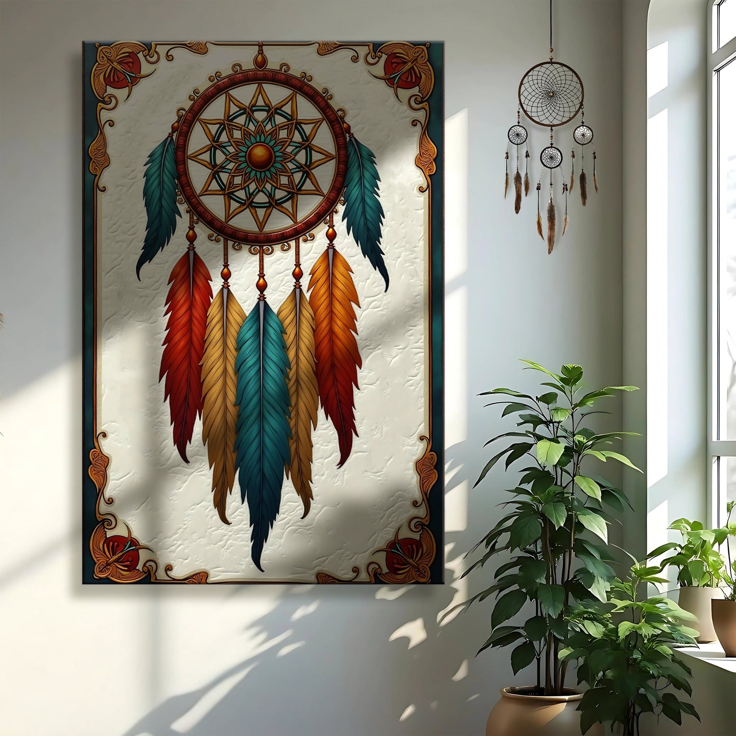 Whispering Feathers Canvas Print