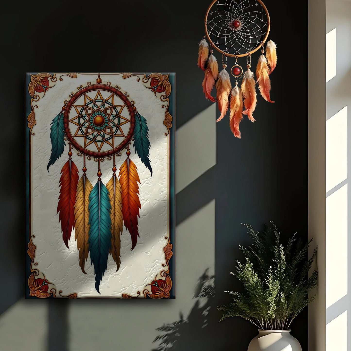 Whispering Feathers Canvas Print