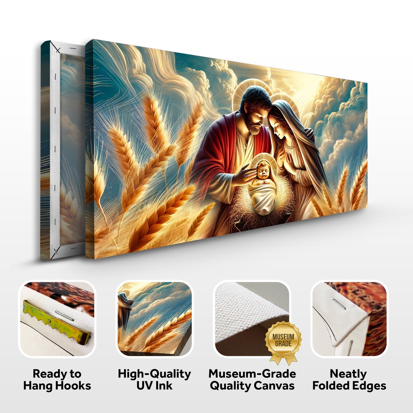 3D Faith Canvas Wall Art V