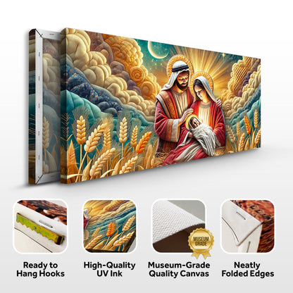 3D Faith Canvas Wall Art III