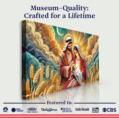 3D Faith Canvas Wall Art III
