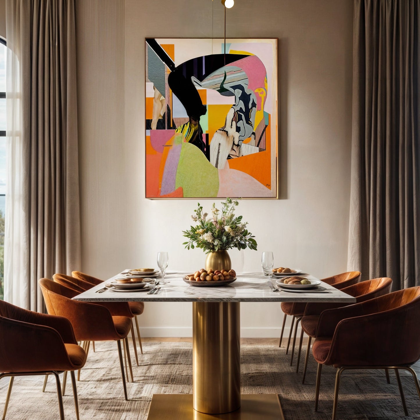 Everything Abstract Canvas Wall Art