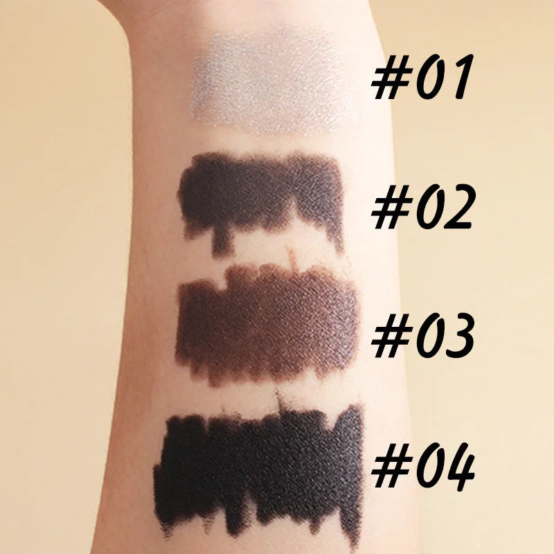 Eyeliner cream swatches shades 01 02 03 04 waterproof smudge proof