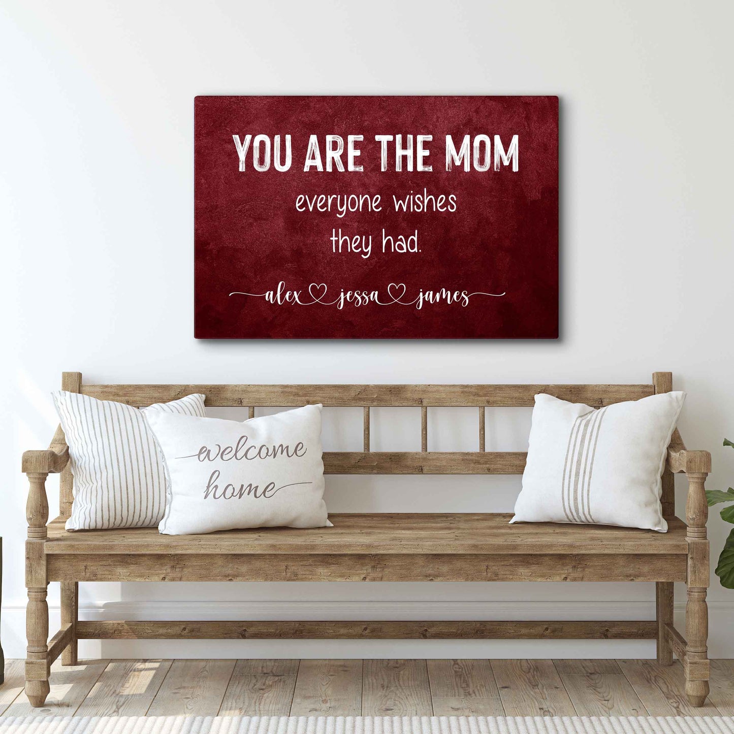 You Are The Mom Everyone Wishes They Had Canvas Wall Art