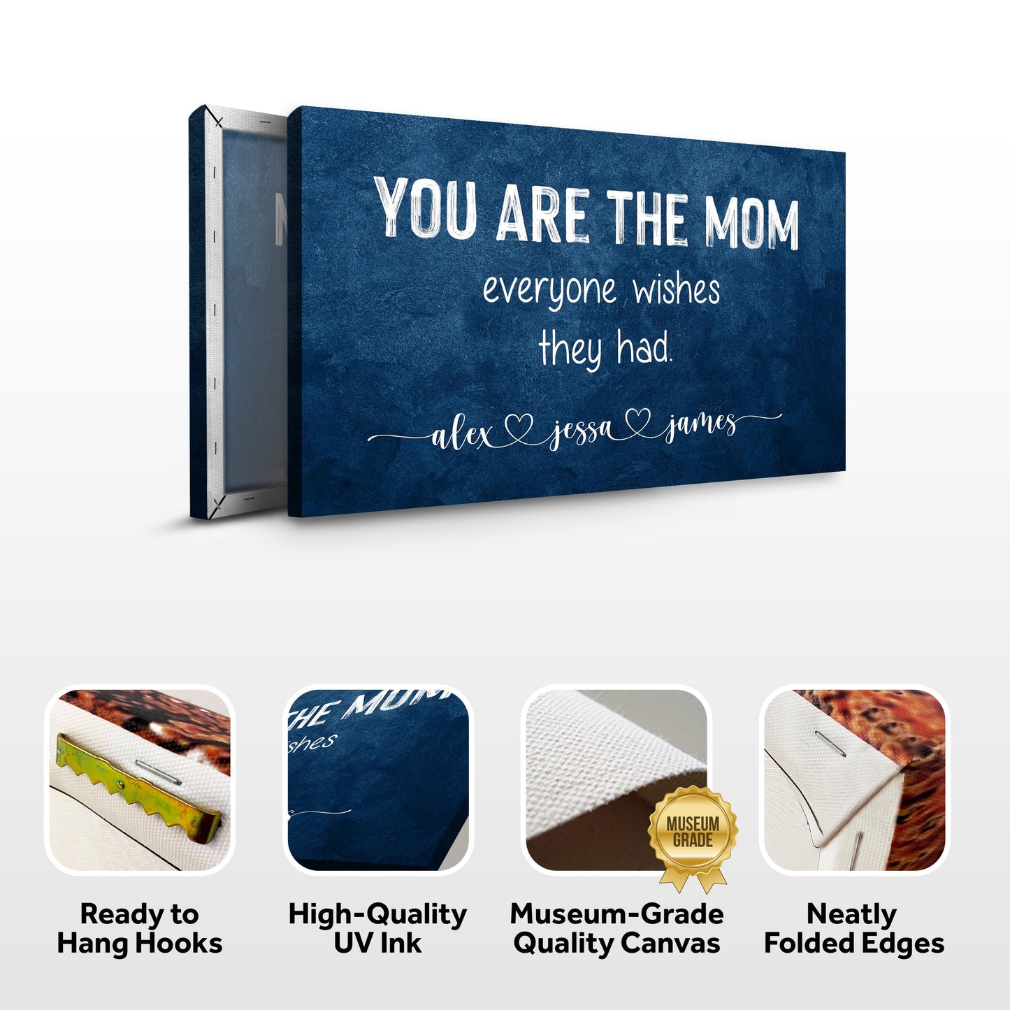 You Are The Mom Everyone Wishes They Had Canvas Wall Art