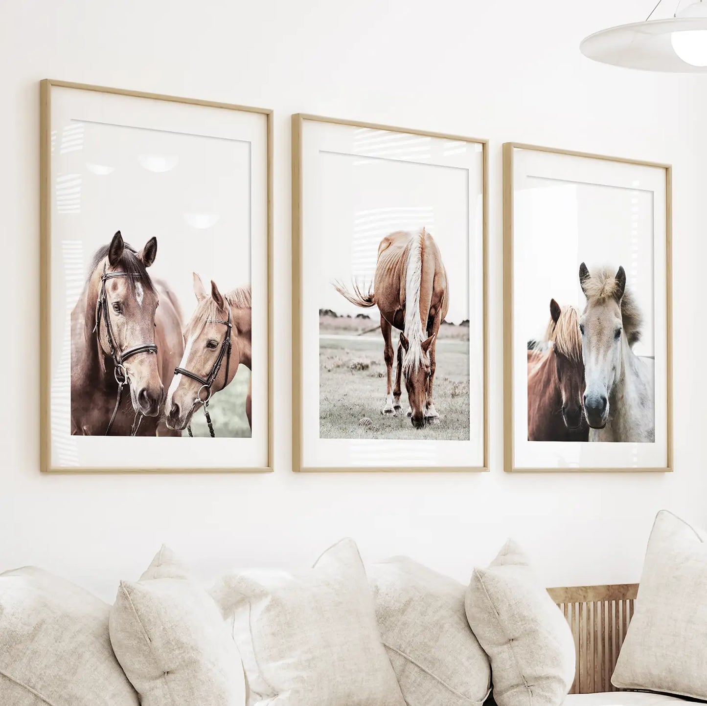 Arizona Desert Wall Art, Grand Canyon and Cactus 3 Piece Set
