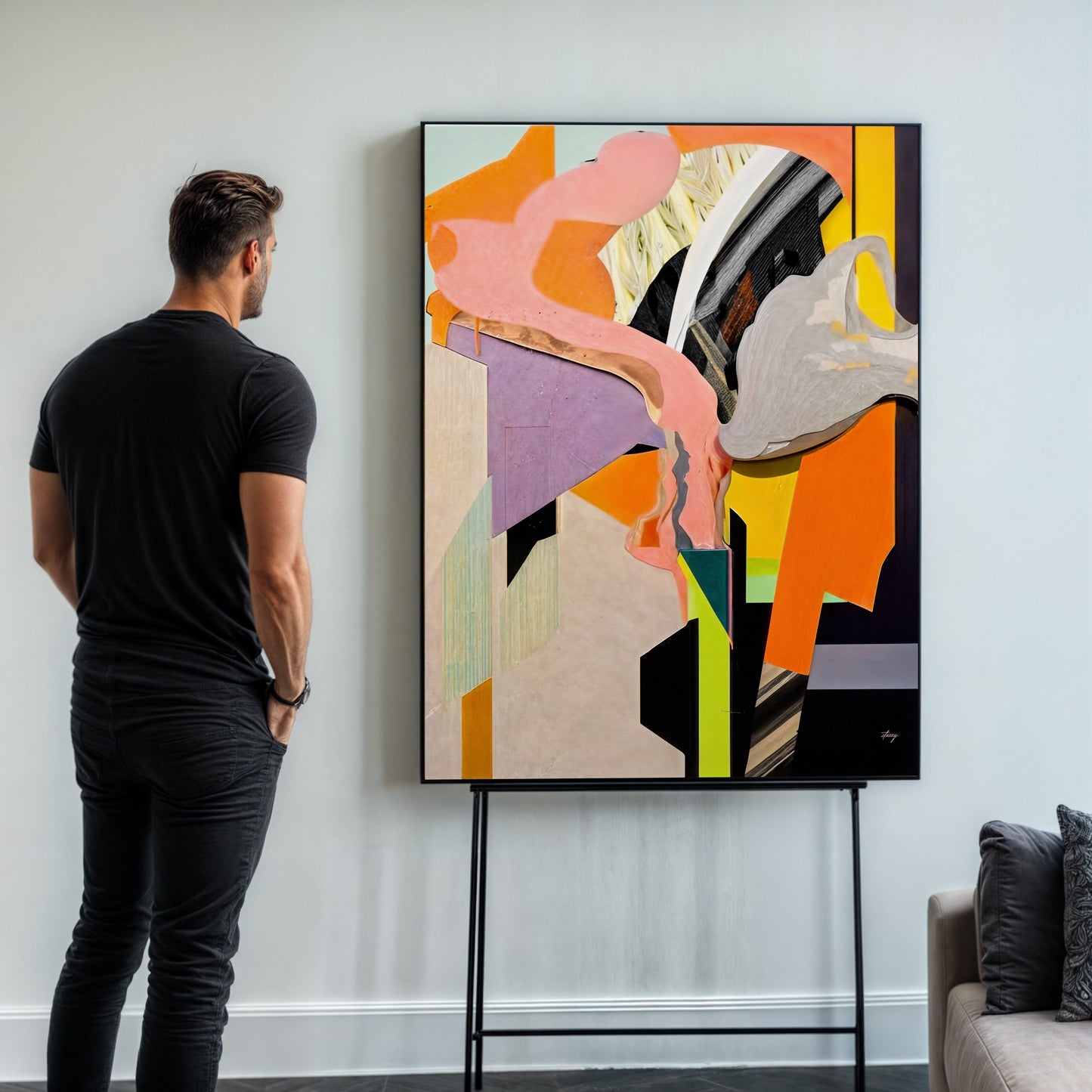 Fresh Bold Abstract Canvas Wall Art