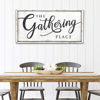 The Gathering Place Canvas Wall Art