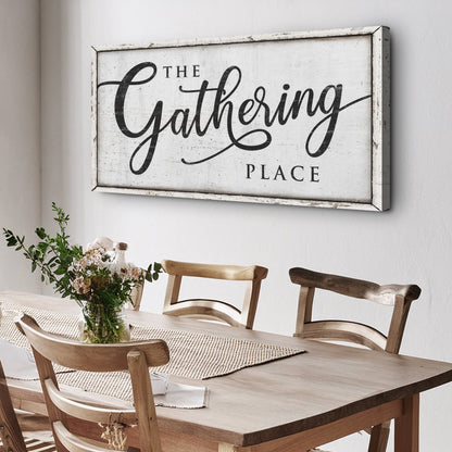 The Gathering Place Canvas Wall Art
