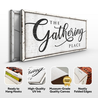 The Gathering Place Canvas Wall Art