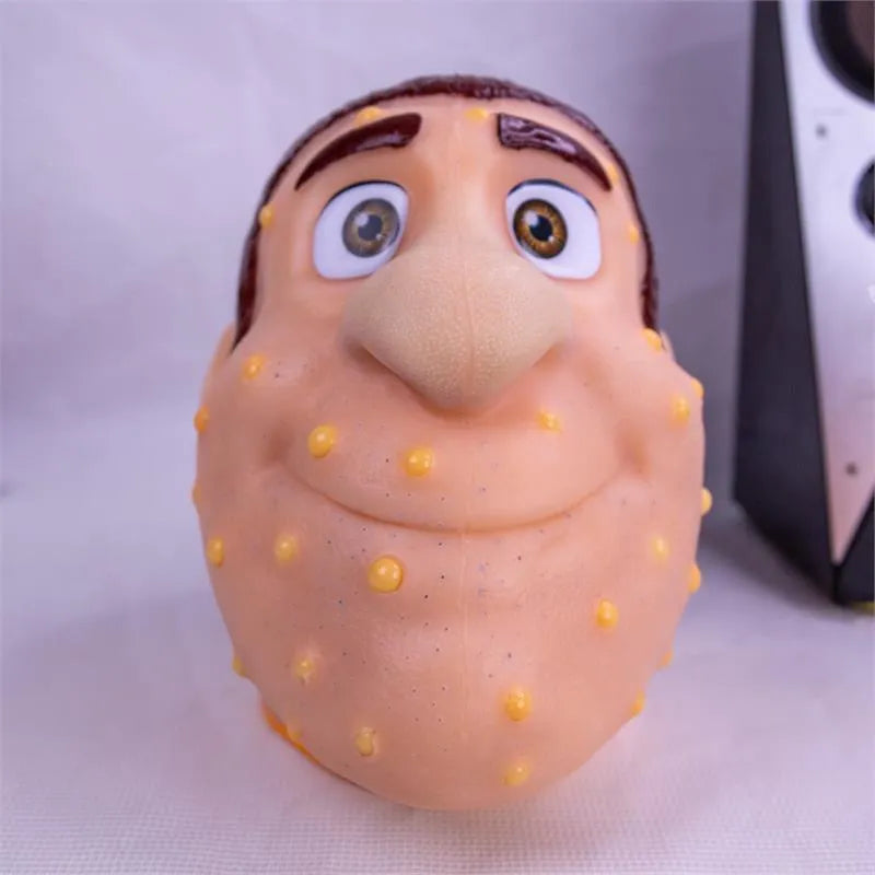 Gift-ready pimple popping gag toy for adults
