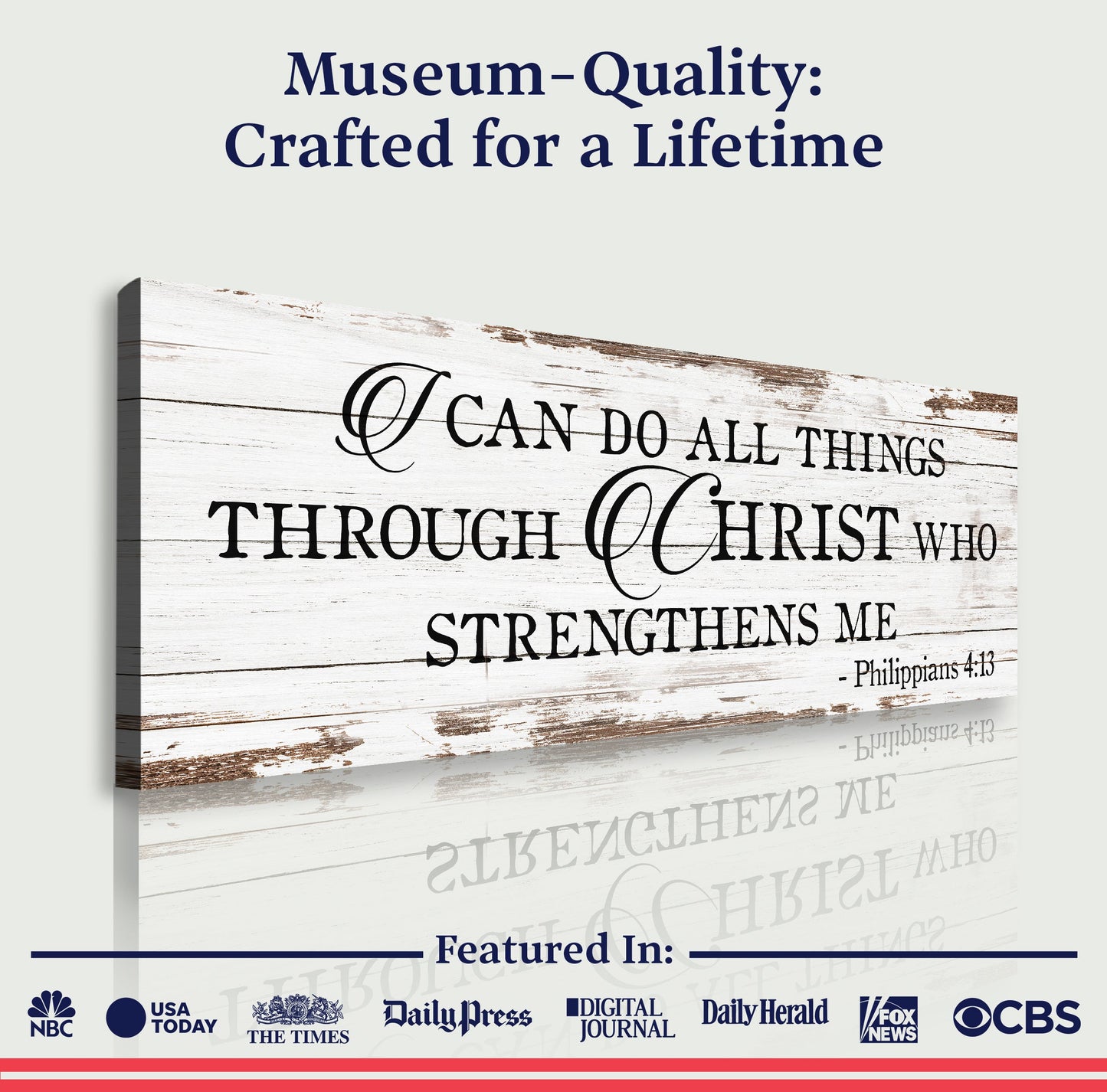 I Can Do All Things Through Christ Who Strengthens Me Art