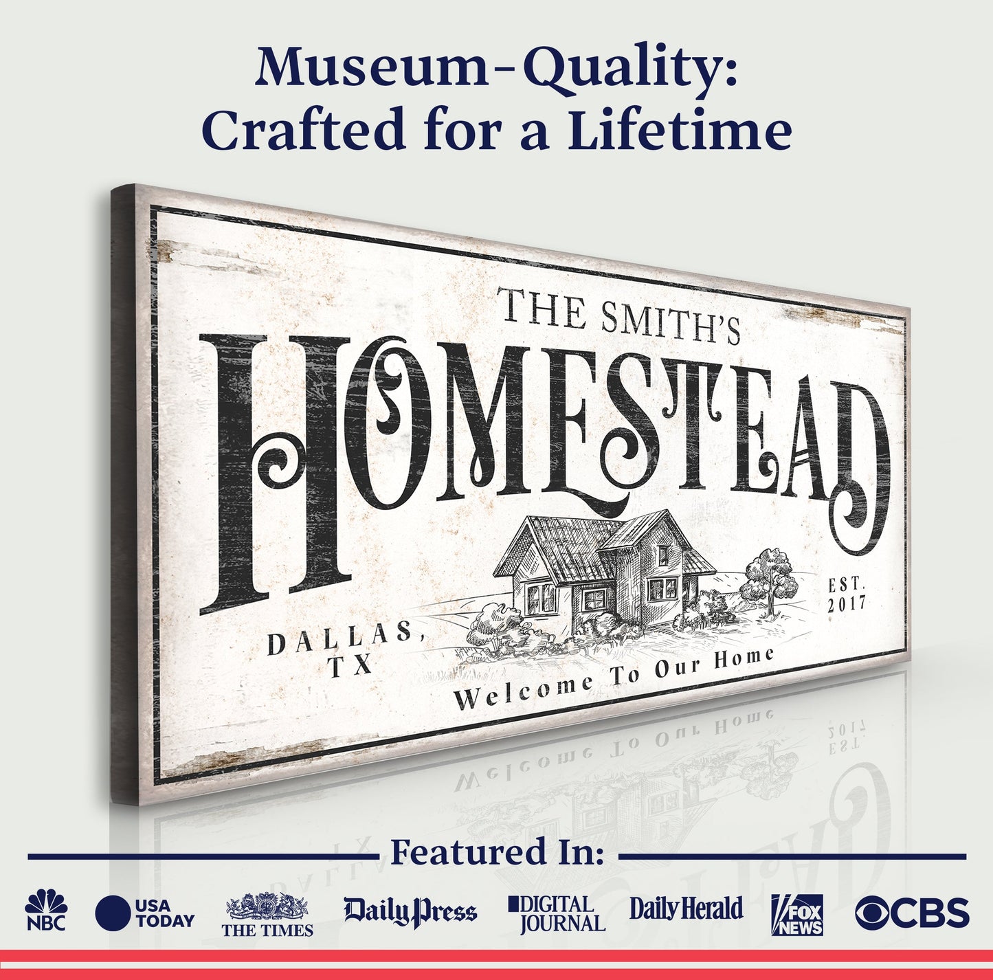 Vintage Homestead Canvas Wall Art II