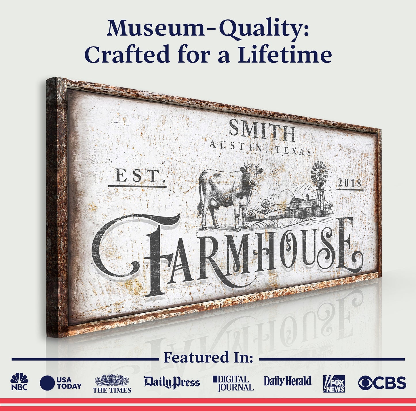 Rustic Vintage Farmhouse Canvas Wall Art II