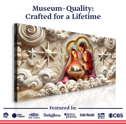 3D Faith Canvas Wall Art