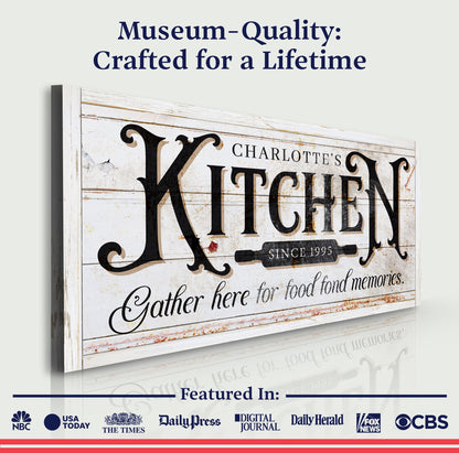 Kitchen Wall Art Canvas for Home Decor
