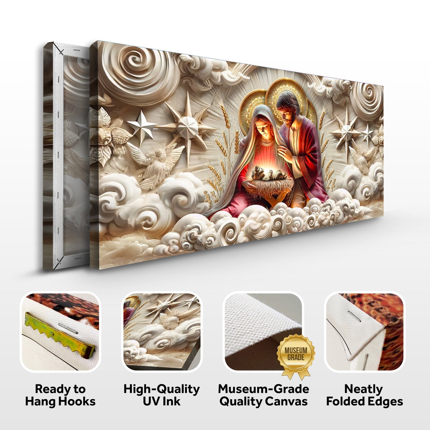 3D Faith Canvas Wall Art