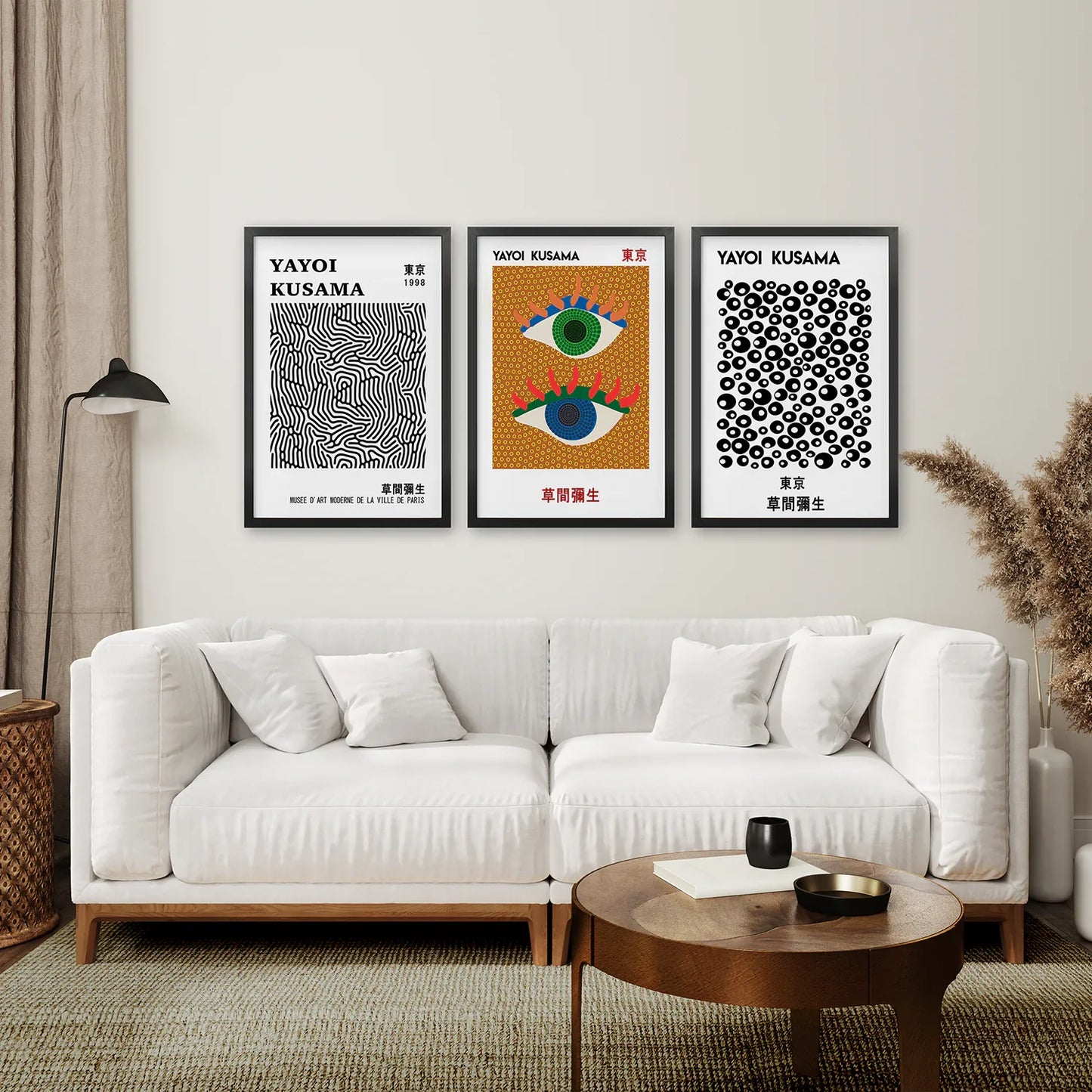 Contemporary Japanese Abstract Wall Art Print