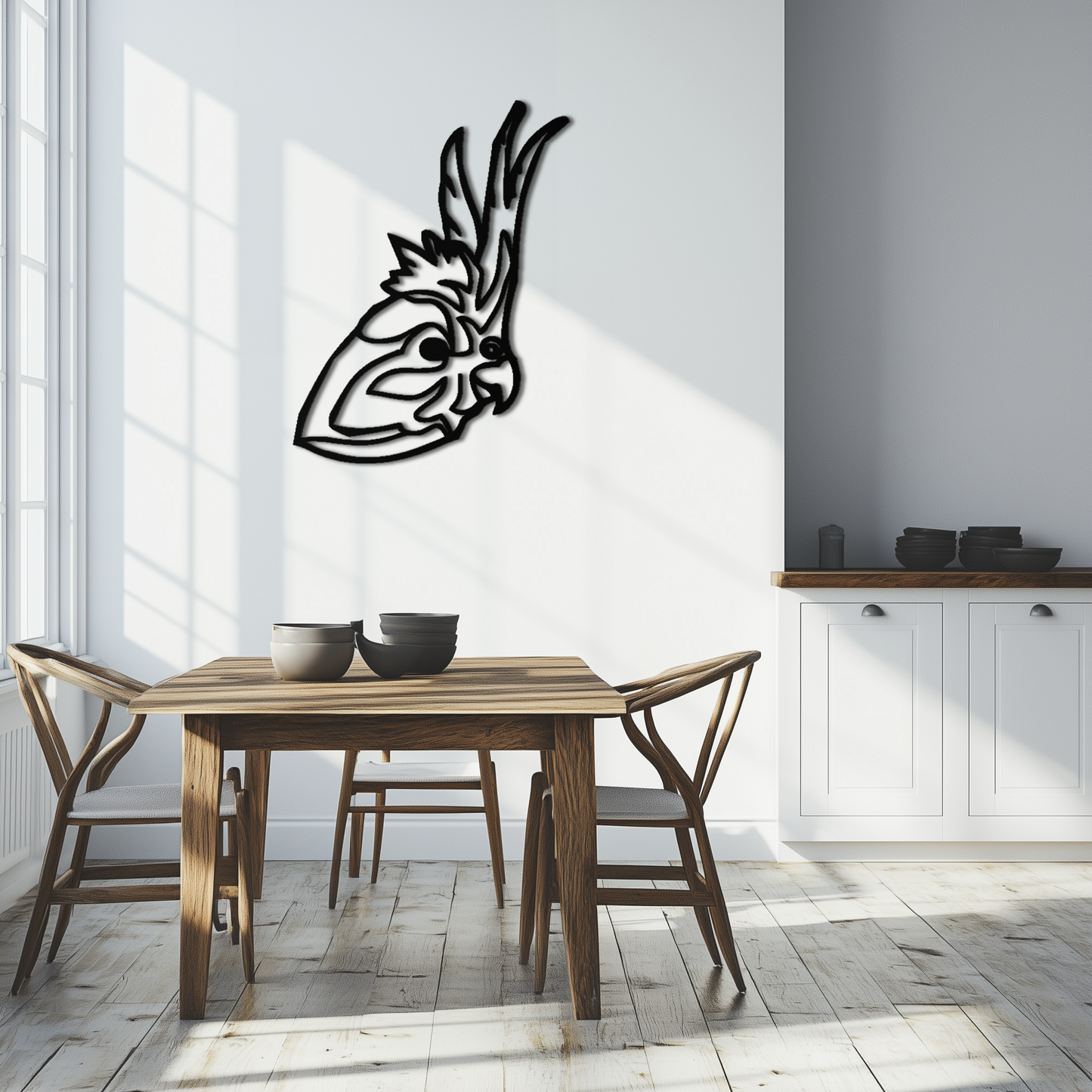 Rooster Metal Wall Art - Modern Farmhouse Decor