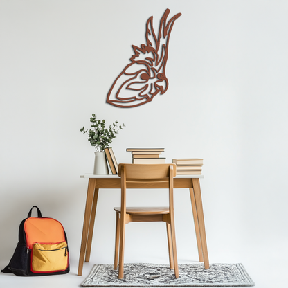 Rooster Metal Wall Art - Modern Farmhouse Decor