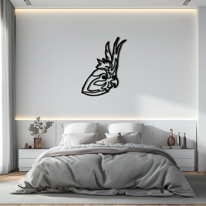 Rooster Metal Wall Art - Modern Farmhouse Decor