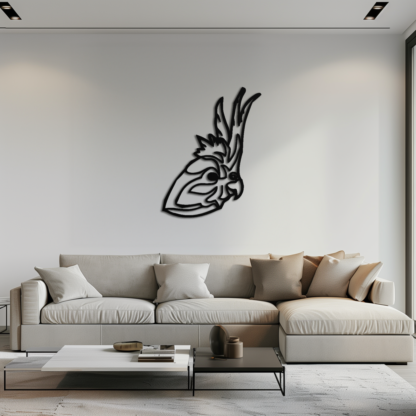 Rooster Metal Wall Art - Modern Farmhouse Decor