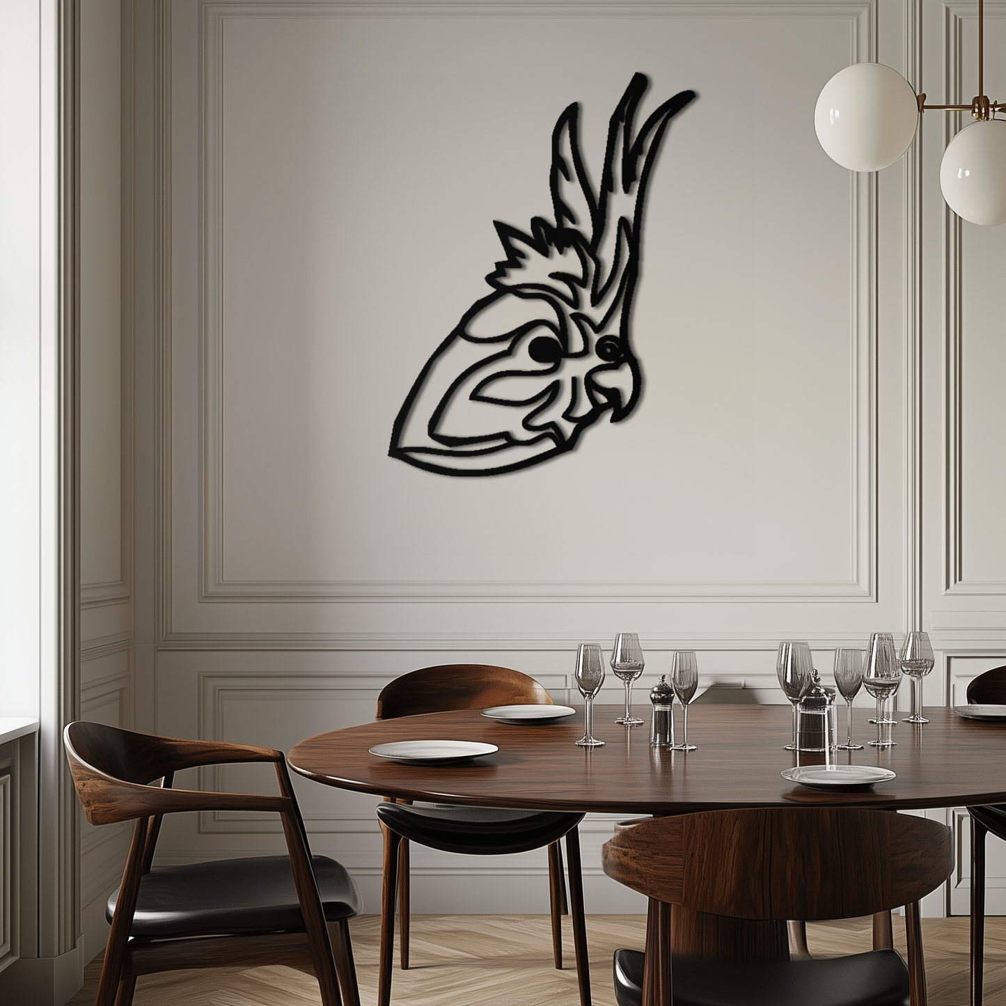 Rooster Metal Wall Art - Modern Farmhouse Decor