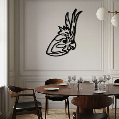 Rooster Metal Wall Art - Modern Farmhouse Decor