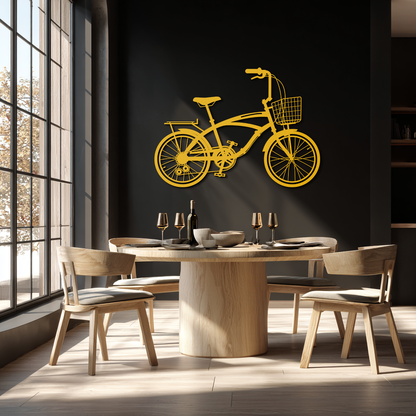 Bicycle Metal Wall Art